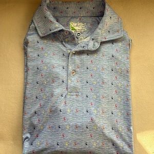 TailorByrd Flamingo Performance Polo